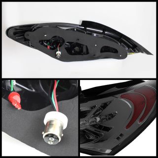 Fit 010 12 Genesis Coupe Smoked Philips LED Perform Tail Lights Rear