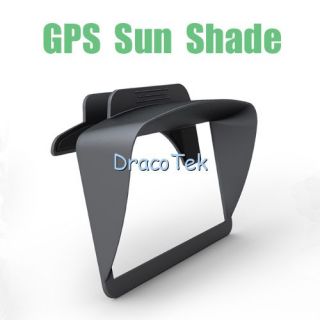  Glare GPS Sun Shade Visor for Mostly 4.0,4.3,5.0 GPS Navigation
