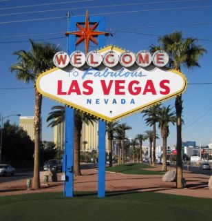 Welcome to Las Vegas Sign Metal Souvenir Building