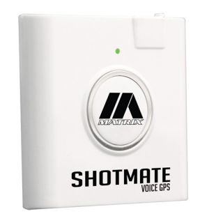 Matrix Shotmate Voice GPS Rangefinder Golf Compact Slim Preloaded