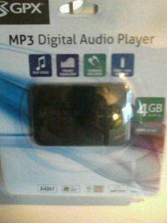 GPX 4GB Digital Audio Player