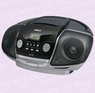  CD Radio Boombox Disc Cassette Player Audio 3 5mm AUX  iPod iPhone