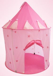 Princess Play House Portable Folding Tent Castle for Girls Kids