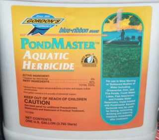 Gordons Pondmaster Aquatic Herbicide 1 Gal Concentrate