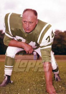 1964 Topps Football Original Color Negative Gordy Holz Jets