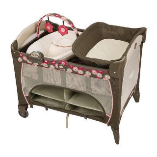Graco Pack N Play Travel Play Yard with Newborn Napper Station Faith