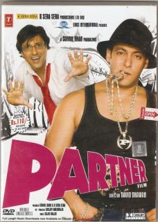 Partner Hindi Movie DVD Salman Khan Govinda Katrina