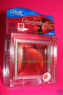 Glade Glass Scents Air Freshener Apple Cinnamon