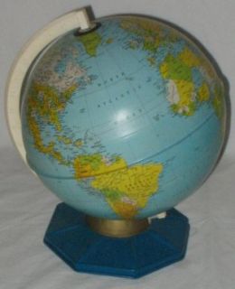 Vintage Metal World Globe J Chein Co Made in USA