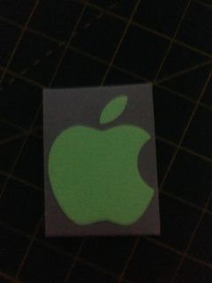 Glow in the Dark Apple Logo Skin Sticker Decal Vinyl Film for iPhone 4