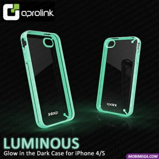 New Limited Aprolink Luminous Glow in The Dark Shell Cover Case iPhone