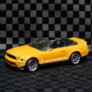  Mustang Shelby GT 500 GT500 Convertible Grabber Orange Yellow