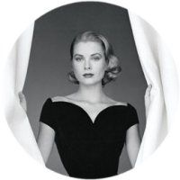 Princess Grace Kelly Mirror Classic Vintage Hollywood Pocket Purse