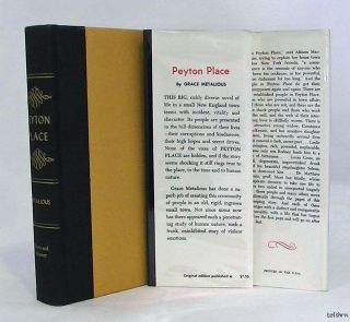 Peyton Place   Grace Metalious   Facsimile of the 1956 First Edition  
