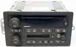 2004 2005 GMC Envoy XL Factory Stereo Tape CD Player Premium Sound