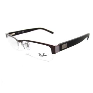 Ray Ban Glasses Frames Eyeglasses 6182 2713 Matt Brown Gunmetal