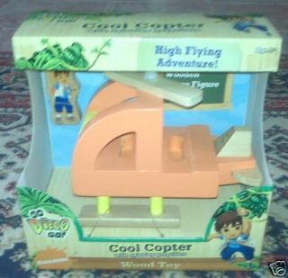 Go Diego Go Cool Copter Wood Toy Flying Adventure
