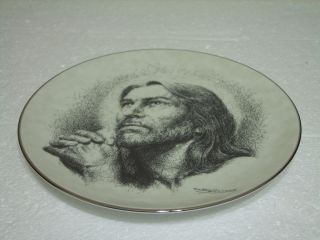 George Portraits of Christ Thy Will Be DONE Collector Plate