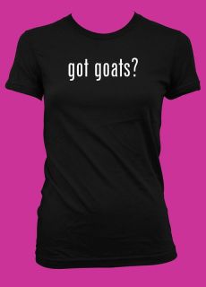  Got Goats Funny Women's T Shirt American Apparel