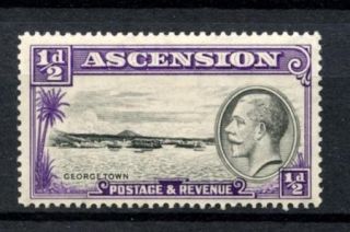 Ascension 1934 SG 21 1 2D Georgetown KGV MH A25359