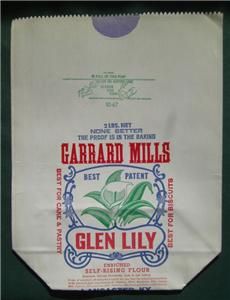 Gristmill Garrard Mills Lancaster Kentucky 2 lbs Flour Glen Lily
