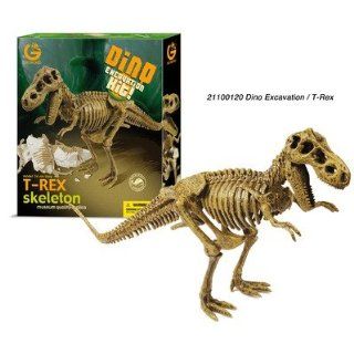 Dino Excavation Kit T Rex Skeleton Geoworld Fossil Dinosaur