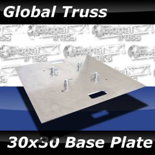 Global Truss 30 x 30 Aluminum Base Plate 30X30A New