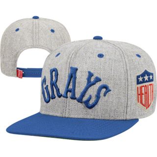 Homestead Grays Baseball Classic Adjustable Snapback Hat Grey