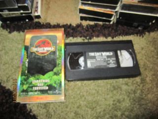  Jurassic Park 1997 VHS Jeff Goldblum Widescreen Video Spielberg