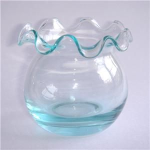 Dollhouse Miniature Goldfish Bowl Glass Candle Jar