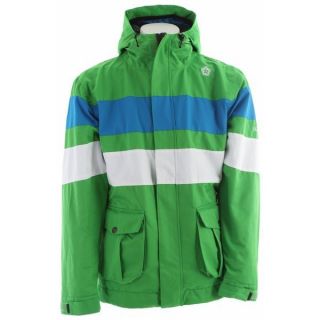 Sessions Player 2 in 1 Snowboard Jacket Kelly Green