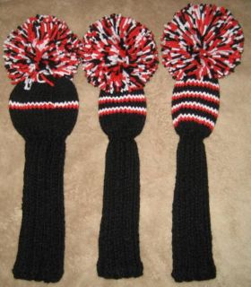 Golf Club Headcovers Hand Knit Custom Colors