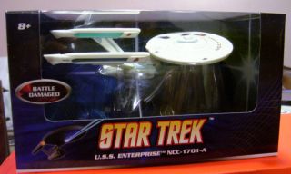 Hot Wheels Star Trek USS Enterprise A Mattel Die Cast