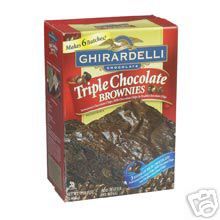 Ghirardelli Triple Chocolate Brownie Mix 7 5lb 3 4kg