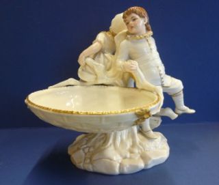  Porcelain Group Modelled as 2 Kate Greenaway Children C 1879 91