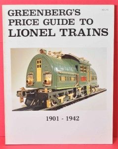 Greenbergs Price Guide to Lionel Trains 1901 1942