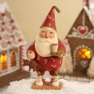  with Santa Christmas folk art Greg Guedel for Bethany Lowe gg0953 NEW
