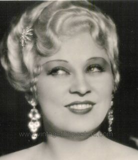 Mae West Stunning Orig 1933 Portrait Still IM No Angel