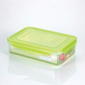 Kinetic Go Green 1 1 2 Quart Premium Rectangular Plastic Food Storage