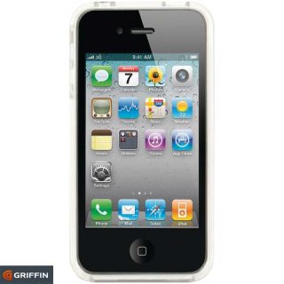 NEW Griffin FlexGrip iPhone 4S/4 Case (GB01768)   Clear   NIB