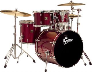 Gretsch Drums Blackhawk 5 Piece Standard Drum Set with Sabian Cymbals