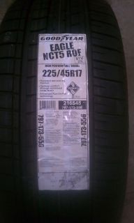 Goodyear Eagle NCT5 ROF 225 45R17 Tire