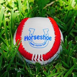 Red Easy Curve Ball Horseshoe Pattern Baseball Pitch Practice Training