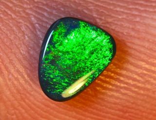 Gorgeous Green Solid Black Opal MickS