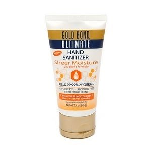 Gold Bond Sheer Moisture Hand Sanitizer Fresh Citrus 2 7 oz 76 G