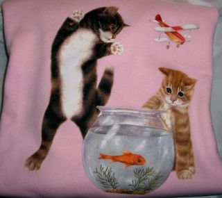 Cats The Goldfish Bowl Crew Neck Sweatshirt