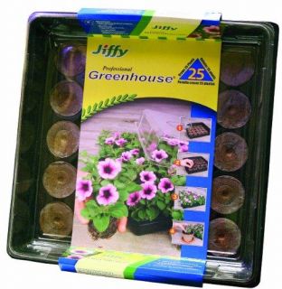 Jiffy 5032 Professional Greenhouse 25 Plant Starter Kit