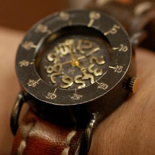 Steampunk Antique Vintage Handmade Watch  Gotham H 