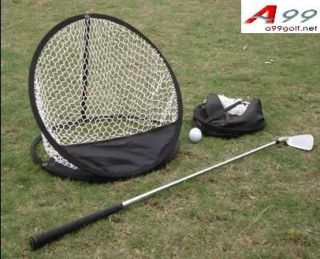 Pop Up Golf Practice Driving Net Mat Chipping Net