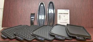 Foreman G5 Grill with 5 Removable Plates 175 Recipes GRP90